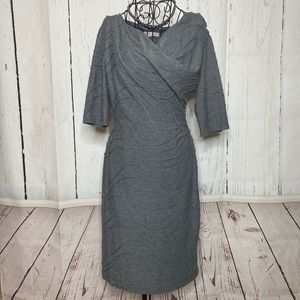 Gray 3/4 sleeve Dress